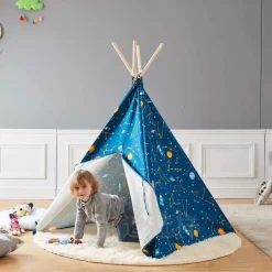 Wonder & Wise Glow In The Dark Starry Sky Play Tent