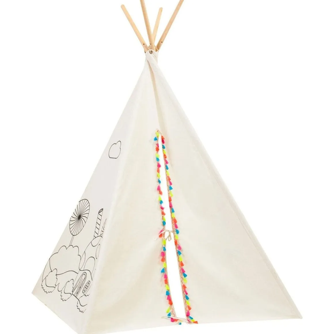 Wonder & Wise Painting Play Tent