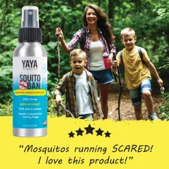 YAYA Organics Squito Ban All-Natural Mosquito Repellent - 4 oz