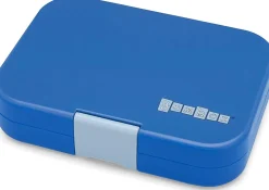 Yumbox Leakproof Bento Lunchbox, Panino - True Blue / Shark Tray
