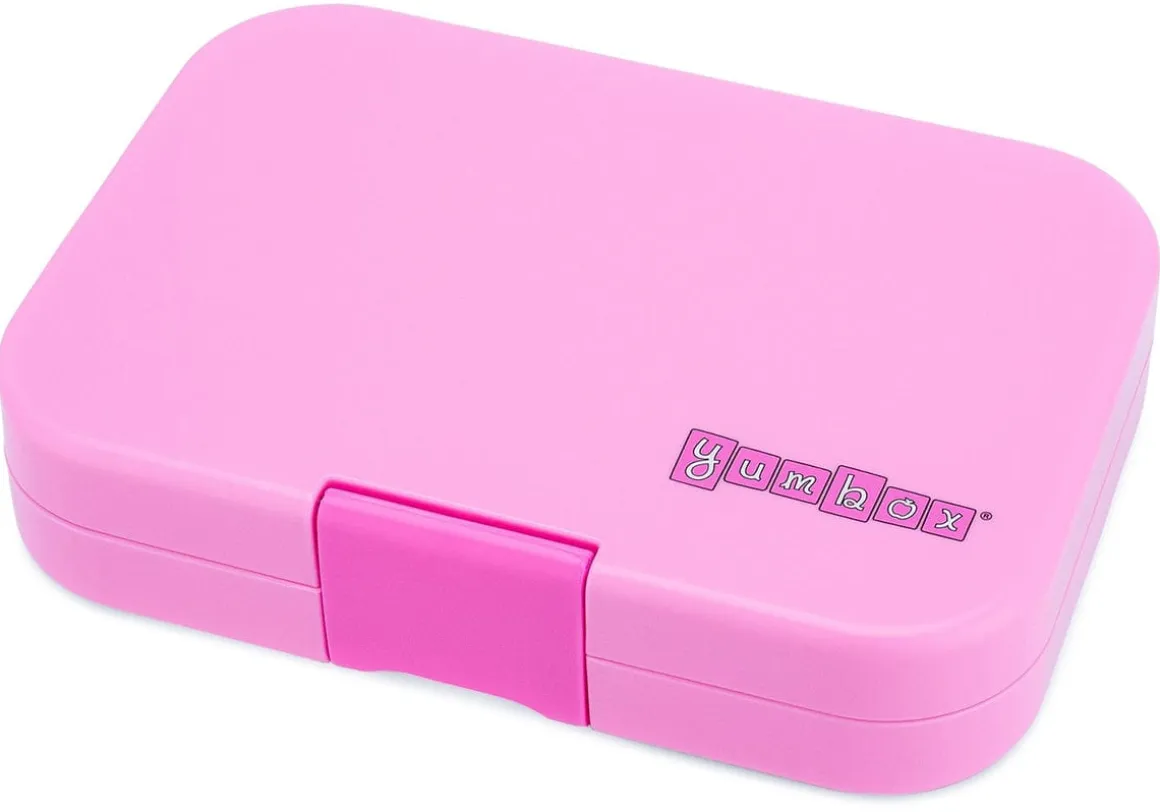 Yumbox Original Leakproof Bento Lunchbox, 6 Compartment - Fifi Pink / Paris Tray