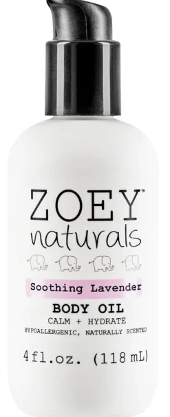 Zoey Naturals Body Oil - Soothing Lavender