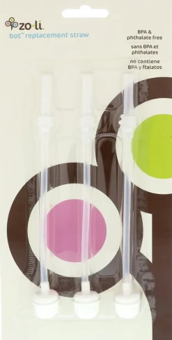Zoli Bot Replacement Straws - 3 Pack