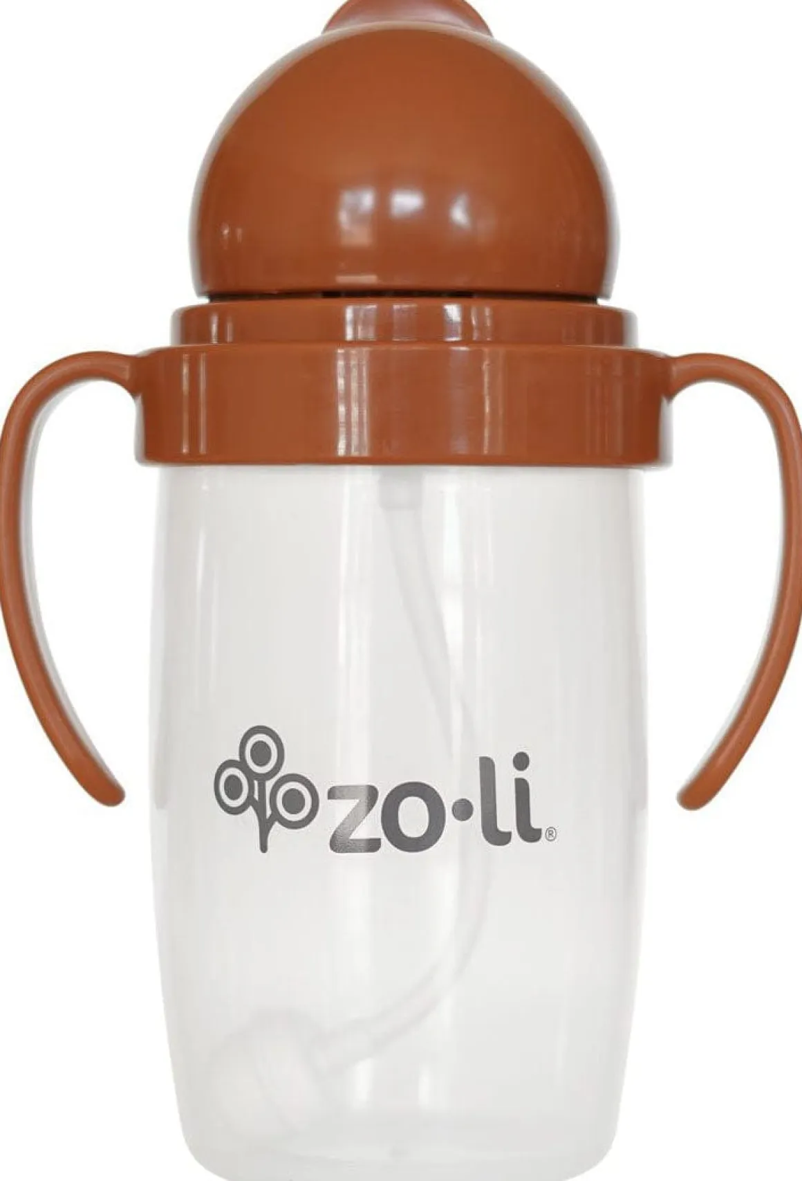 Zoli Bot 2.0 Weighted Straw Sippy Cup, 10oz - Copper Dust
