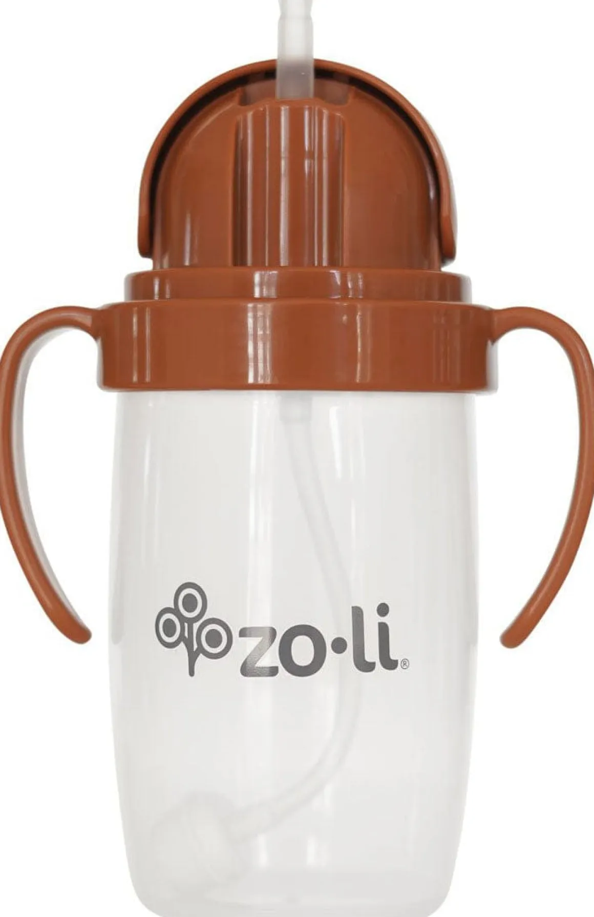 Zoli Bot 2.0 Weighted Straw Sippy Cup, 10oz - Copper Dust