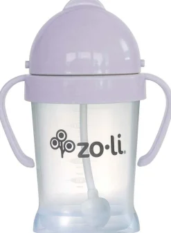 Zoli Bot Weighted Straw Sippy Cup, 6oz - Lilac
