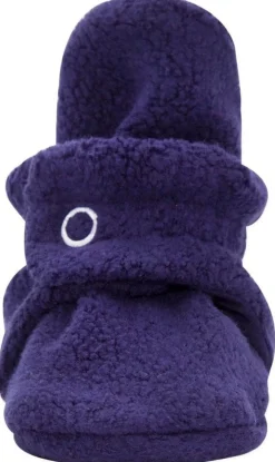 Zutano Cozie Fleece Baby Bootie - True Navy, 6m