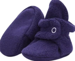 Zutano Cozie Fleece Baby Bootie - True Navy, 6m